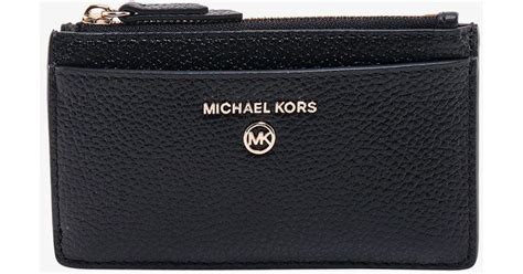 michael kors black credit card holder|Michael Kors card holder men's.